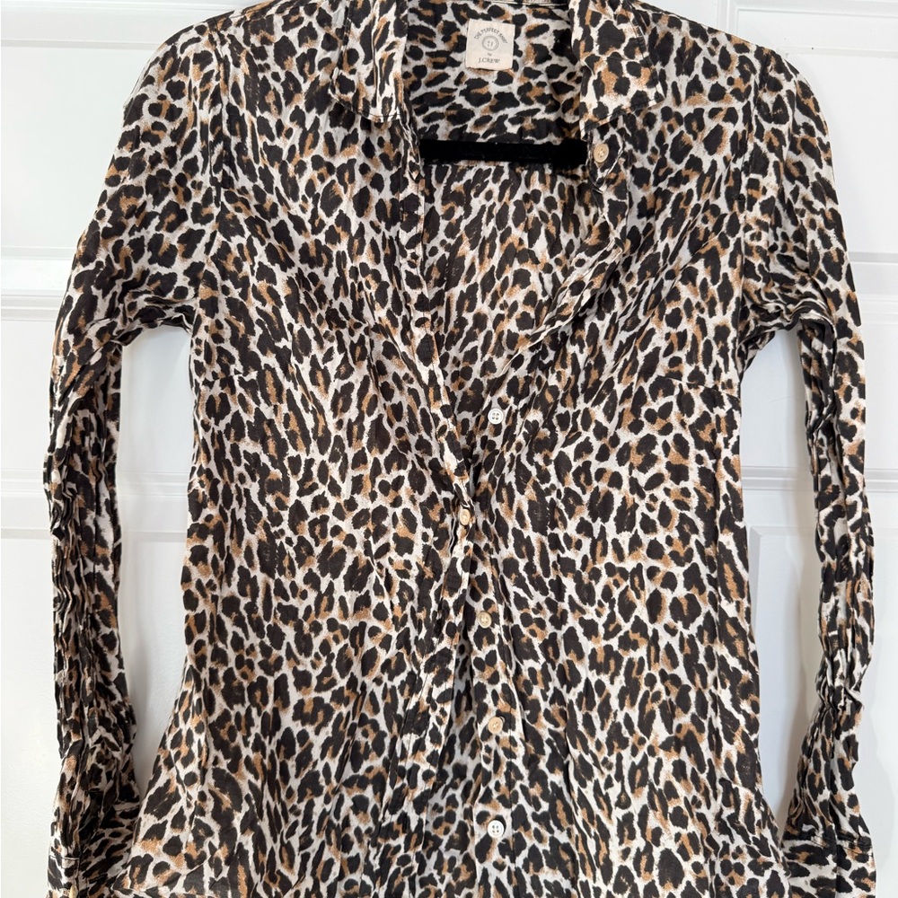 J. Crew Animal Print Shirt
3 items/$20